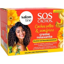 Kit Salon Line Relaxante Sos Cachos Óleos ExtraordinÁrios