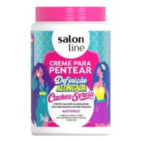 Creme De Pentear Salon Line DefiniÇÃo Alongada Cachos De Sereia 1kg