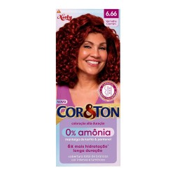 Tintura Cor E Ton 0% AmÔnia 6.66 Vermelho Carmim