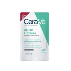 Cerave Gel De Limpeza Facial Pele Normal Á Oleosa Sem Perfume Refil 227g