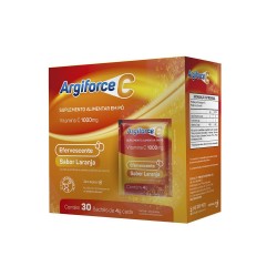 Argiforce C Vitamina C Laranja 30 SachÊs 4g
