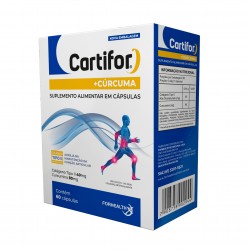 Cartifor + CÚrcuma 60cps Forhealth