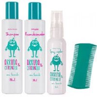 Kit Capilar Abelha Rainha Shampoo+condicionador+spray+pente