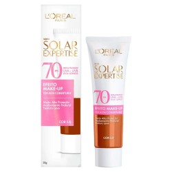 Protetor Solar Loreal F Fps70 Expertise Efeito Make-up Cor 5.0 30g