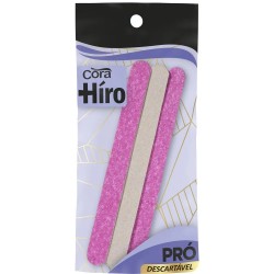 Lixa De Unha Cora HÍro Big Power Pink 3un Ref.14