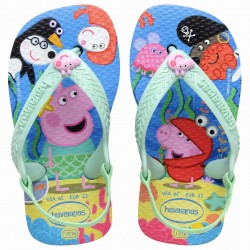 Havaianas Baby Disney ClÁssics Peppa Pig Azul/lavanda 17/18