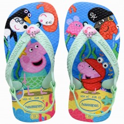 Havaianas Baby Disney ClÁssics Peppa Pig Azul/lavanda 21