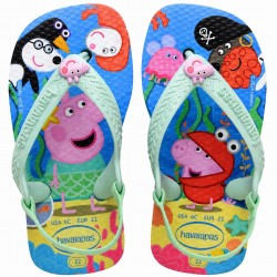 Havaianas Baby Disney ClÁssics Peppa Pig Azul/lavanda 22