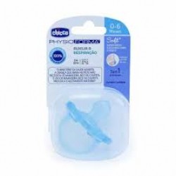 Chupeta Chicco Physio Forma Soft N1 0-6 Meses Azul Ref.68570