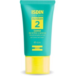 Isdin Acniben 2 Gel Creme Controle De Brilho 41,2g