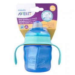 Copo Philips Avent TransiÇÃo Easy Silicone Com AlÇa 200ml Scf551/05