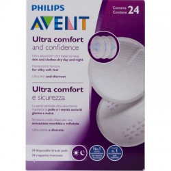 Absorvente Para Seios Philips Aventura Dia E Noite 24un