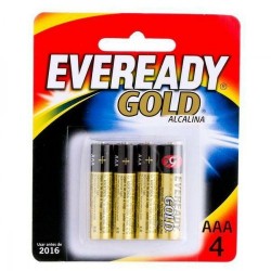 Pilha Eveready Alcalina Gold Palito 4un