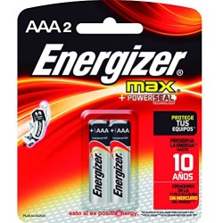 Pilha Energizer Max Palito Aaa-2 2un