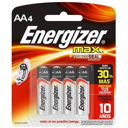 Pilha Energizer Max Palito Aaa-4 4un