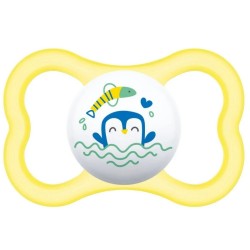 Chupeta Mam Air +6meses Amarelo Ref2837