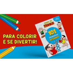 Livro 101 Primeiros Desenhos: Turma Da MÔnica