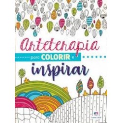 Livro Arteterapia Para Colorir E Inspirar