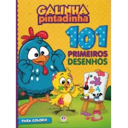 Livro Galinha Pintadinha 101 Primeiros Desenhos