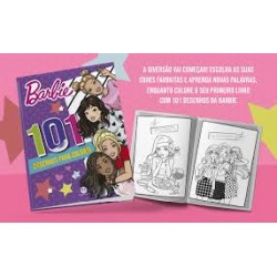 Livro 101 Primeiros Desenhos: Barbie