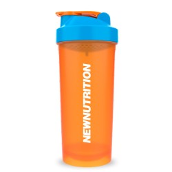 Coqueteleira Fullife Nutrition Preta E Laranja 600ml