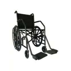Cadeira De Rodas Simples 22 Roda Nylon