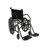Cadeira De Rodas Simples 22 Roda Nylon
