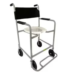 Cadeira De Banho Simples PÉs Fixo 01 Com Encosto