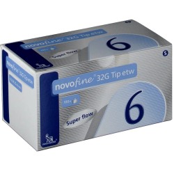 Agulha Novofine 32g 6mm Unidade Para Caneta De Insulina