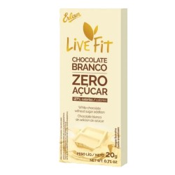 Chocolate Livefit Chocolate Branco 20g